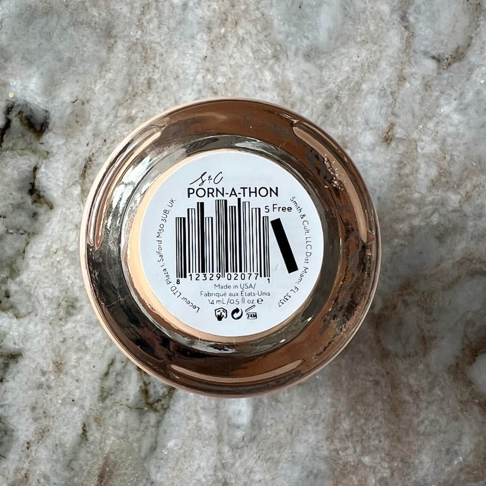SMITH & CULT Nail Polish - Porn-A-Thon Peach - Picture 5 of 8